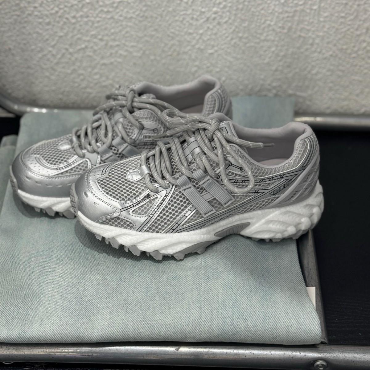 

[opalwalk] Light sports jogging dad shoes women s 25 spring and summer new leather mesh breathable casual shoes 35 бежевый