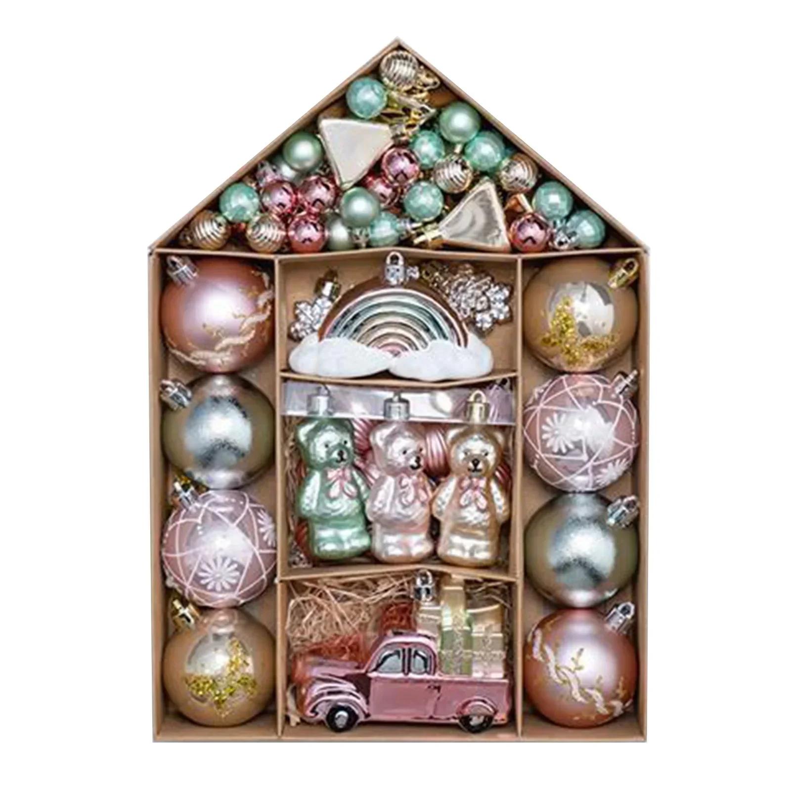 

Подвесные елочные шары, елочные шары, елочные шары, высокое качество. 70 шт. абсолютно новых рождественских шаров