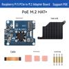 Placa de Expansión Raspberry Pi 5 con PCIe a SSD NVMe M.2, Alimentación PoE, Ethernet y Ventilador de Refrigeración