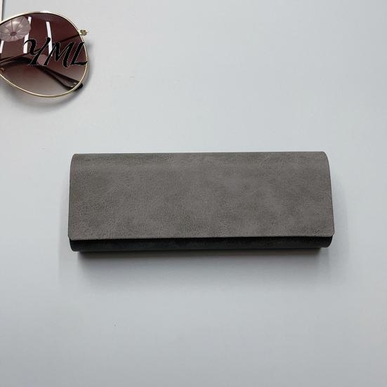Langlebige Myopie-Brillenetui Vintage Magnetische Brillenetui, Hartschalen-Sonnenbrillenhalter für Geschäftsreise Brillenbox Reise, Tragbar Anti