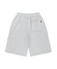 Brown Bless Tag Tuck Sweat Shorts - Ash