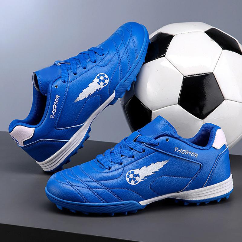 Kids Soccer Shoes Society FG School Football Boots Cleats Grass Sneakers Boys Girls Outdoor Athletic Training Sports Footwear