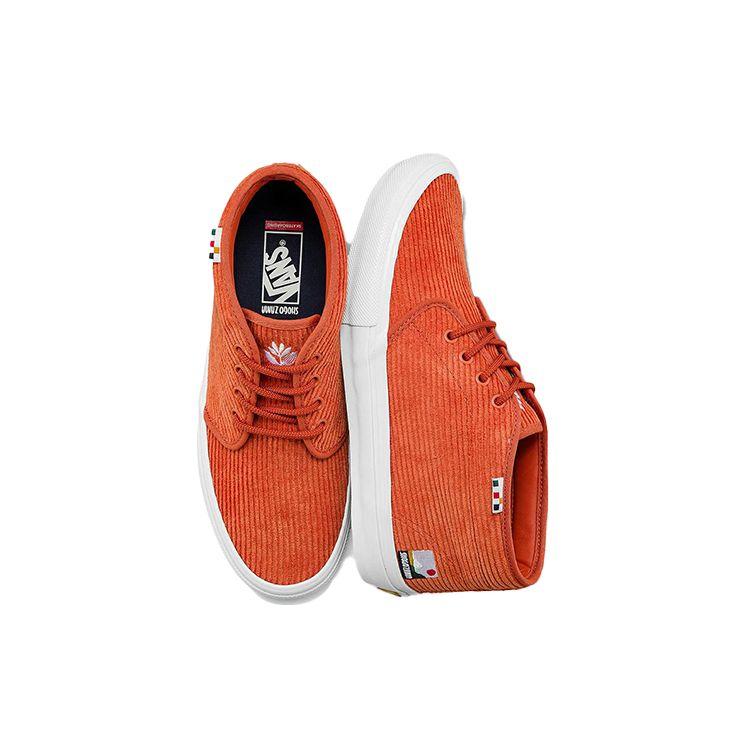 Vans Skate Chukka Shogo Rosso Autunnale Sneakers Unisex Bianco VN0A7SLZ636