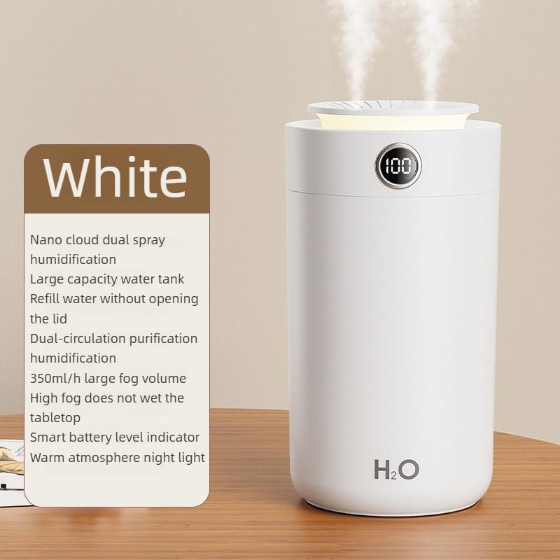 Nano Dual Spray Air Humidifier Indoor Water Replenishment And Humidification Sprayer Ultra-quiet Large Capacity Humidifier