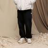 Li Ning Sports Lifestyle Series Solid Color Mid Waist Tapered Knit Joggers Men Joggers Black AKLT903-1