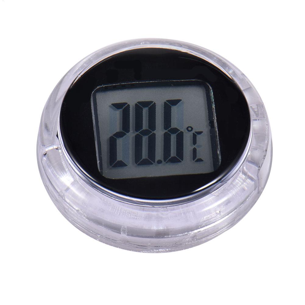 Mini Digital Thermometer Universal Indoor Outdoor Waterproof Temperature Monitor Gauge Home Wall Motorcycle Self-adhesive