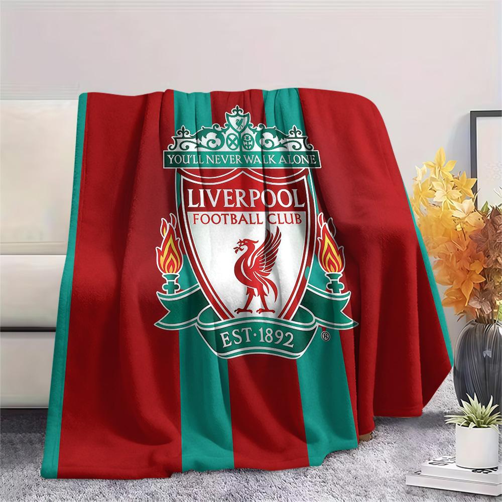 Liverpool Football Club2 Flannel Blanket, High Quality Comfortable for All Seasons, Home Decor, Warmth and Comfort