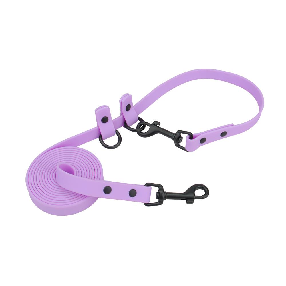 

ПВХ многофункциональный поводок для собак регулируемый поводок для дрессировки домашних животных двойной поводок для щенков для маленьких и больших собак веревка