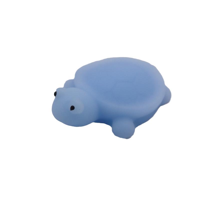 Japan Moe Small Animal Squeeze Toy: Soft Rubber Dumpling Peach