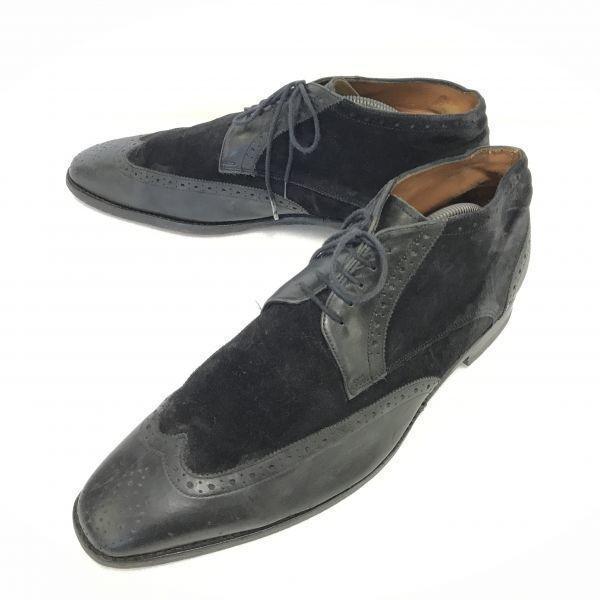 

Van Bommel/Leather Chukka Boots/28.5cm/Black/Suede Finish/Goodyear Welt(USED)