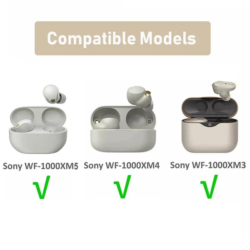 Punte Auricolari in Memory Foam di Ricambio per Auricolari Sony WF-1000XM5 WF-1000XM4 WF-1000XM3, Auricolari Antiscivolo