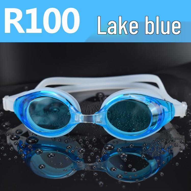 

Мужские и женские профессиональные водонепроницаемые очки для плавания HD с силиконовыми линзами с защитой от запотевания