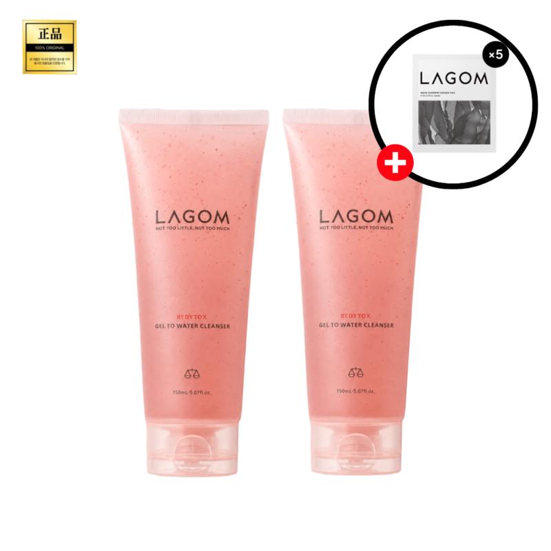 Lagom Reditox Gel To Water Cleanser Duo, 150ml, 2 Pcs