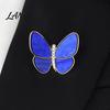 Decorative Butterfly Jewelry Brooch Pin, with Strong Buckle Design, Fine Electroplating Resistant to Fading Electroplated Alloy Brooch, Elegant