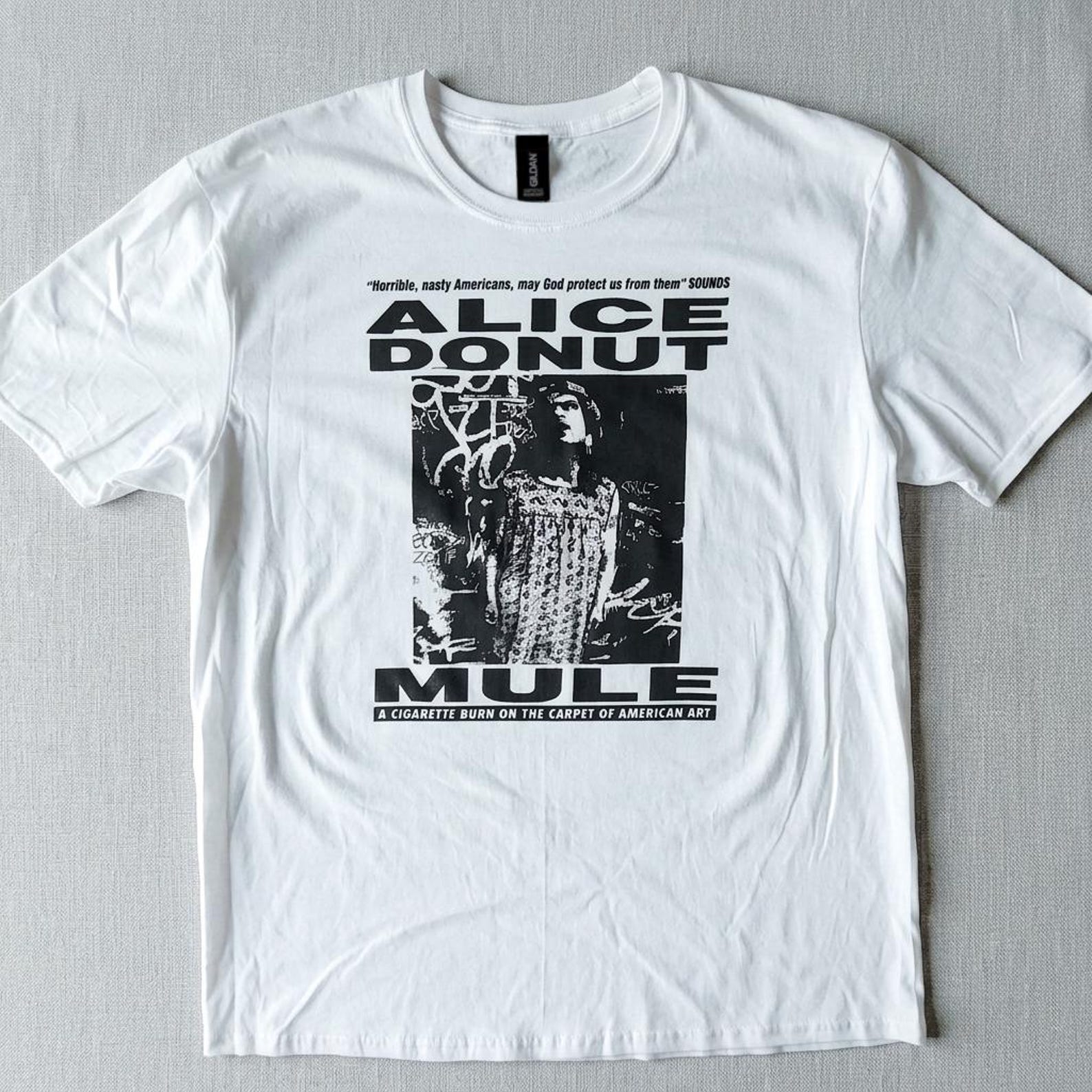 ALICE DONUT Mule T shirt, 90s Alternative Rock Tee Indie Noise Band Shirt Vintage Graphic 2XL