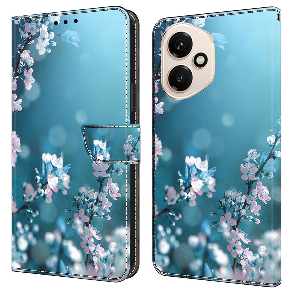 For Honor 400 5G (Global) Case 3D Pattern PU Leather Wallet Phone Cover with Stand
