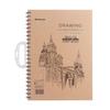 Chenguang A4 Double Wire-O Sketchbook for Students - Ideal for Plein Air Painting, Drawing, and Colored Pencils