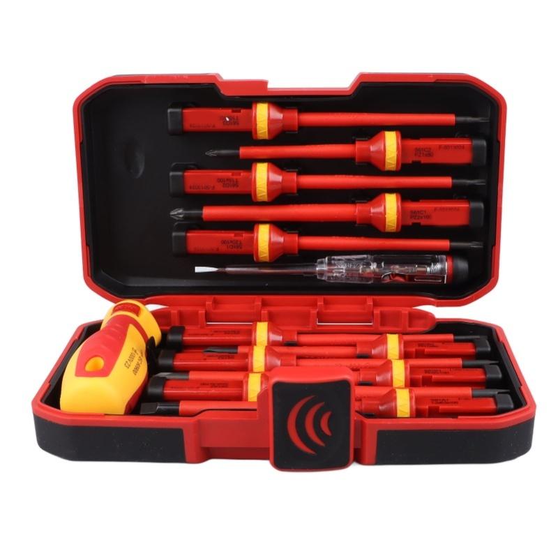 Premium Insulated Screwdrivers Set Insulated Professional Electricians Slotted Crossed Screwdriver Set For Repairing