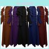 Vintage Gothic Herren Trenchcoat für Cosplay und Halloween-Kostüm