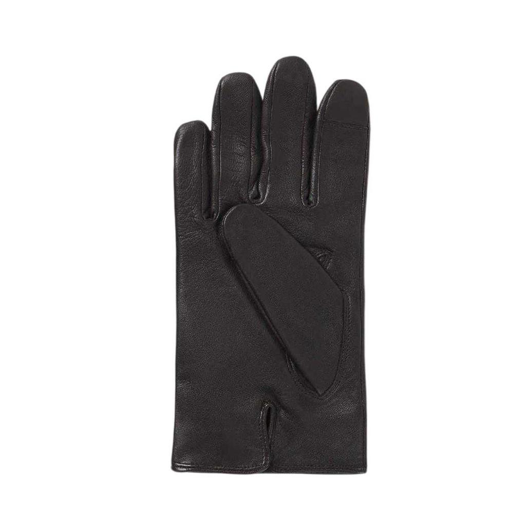 Boss Mens Hainz Me Fleece Leather Gloves