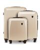 Set of 3 Wings Plover Champagne Suitcases