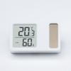 Thermometers Hygrometer Solar Powered Desktop Temperature Humidity Meter Gauge with LCD Display for Baby Room Office