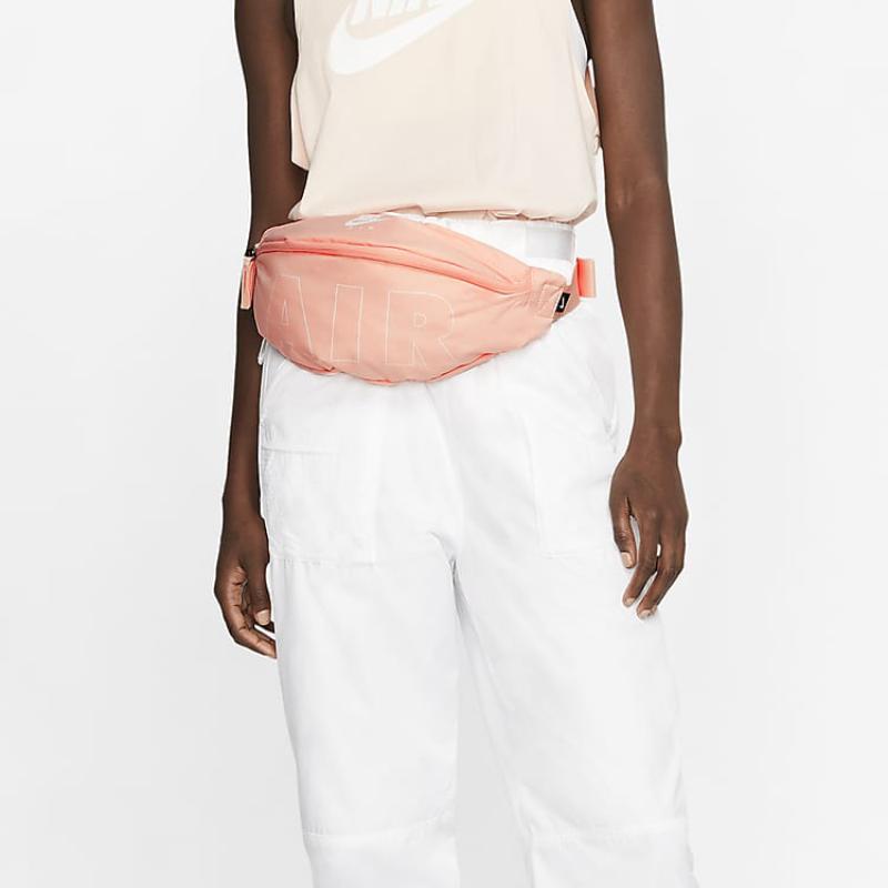 Nike Polyester Sporttasche Umhängetasche Crossbody-Tasche Bauchtasche Normal Unisex Rosa Lässig CU9085-664