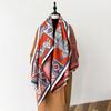 Travel Imitation Cashmere Ethnic Style Women'S Warm Scarf Cool Alpaca Print Fashionable And Elegant Shawl