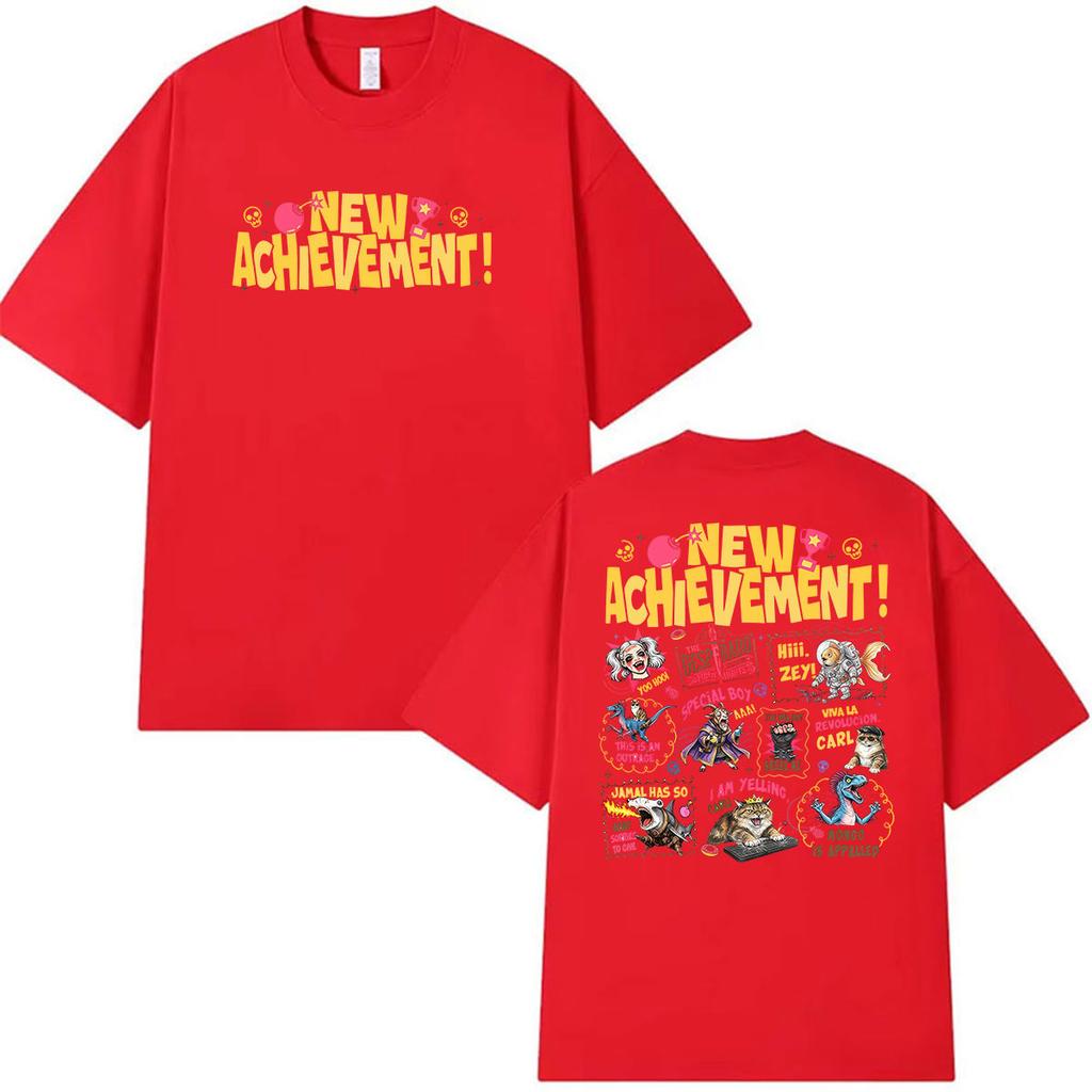 2027 Cooles Neues AchieveUnisext Dungeon Crawler Carl T-Shirt Prinzessin Donut Spiel Cosplay Kurzarm T-Shirt Unisex WoUnisex Hohe Qualität C