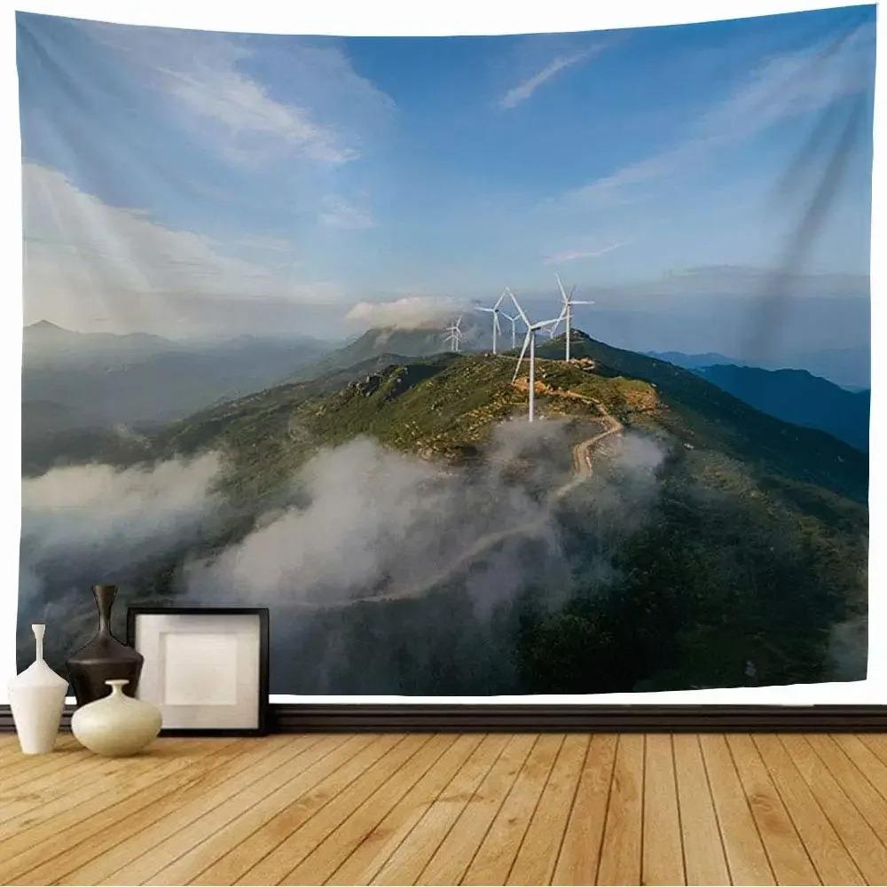 Гобелен с изображением ветряной турбины — фото 3