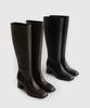 Sappun Neva Square Long Boots (5Cm)