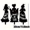 Cross-Border Halloween Yard Sign Metal Decoration Stake