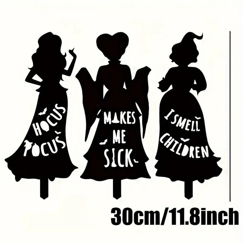 Cross-Border Halloween Yard Sign Metal Decoration Stake
