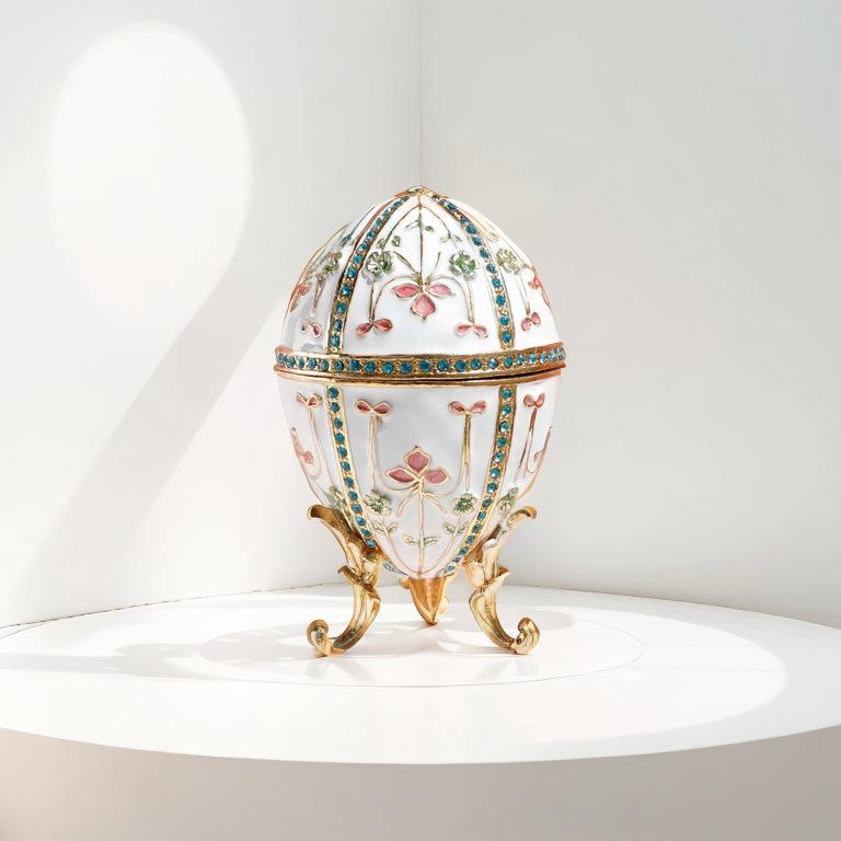 

Russian Easter Egg Enamel Craft Creative Home Decoration Easter Egg Decoration Box