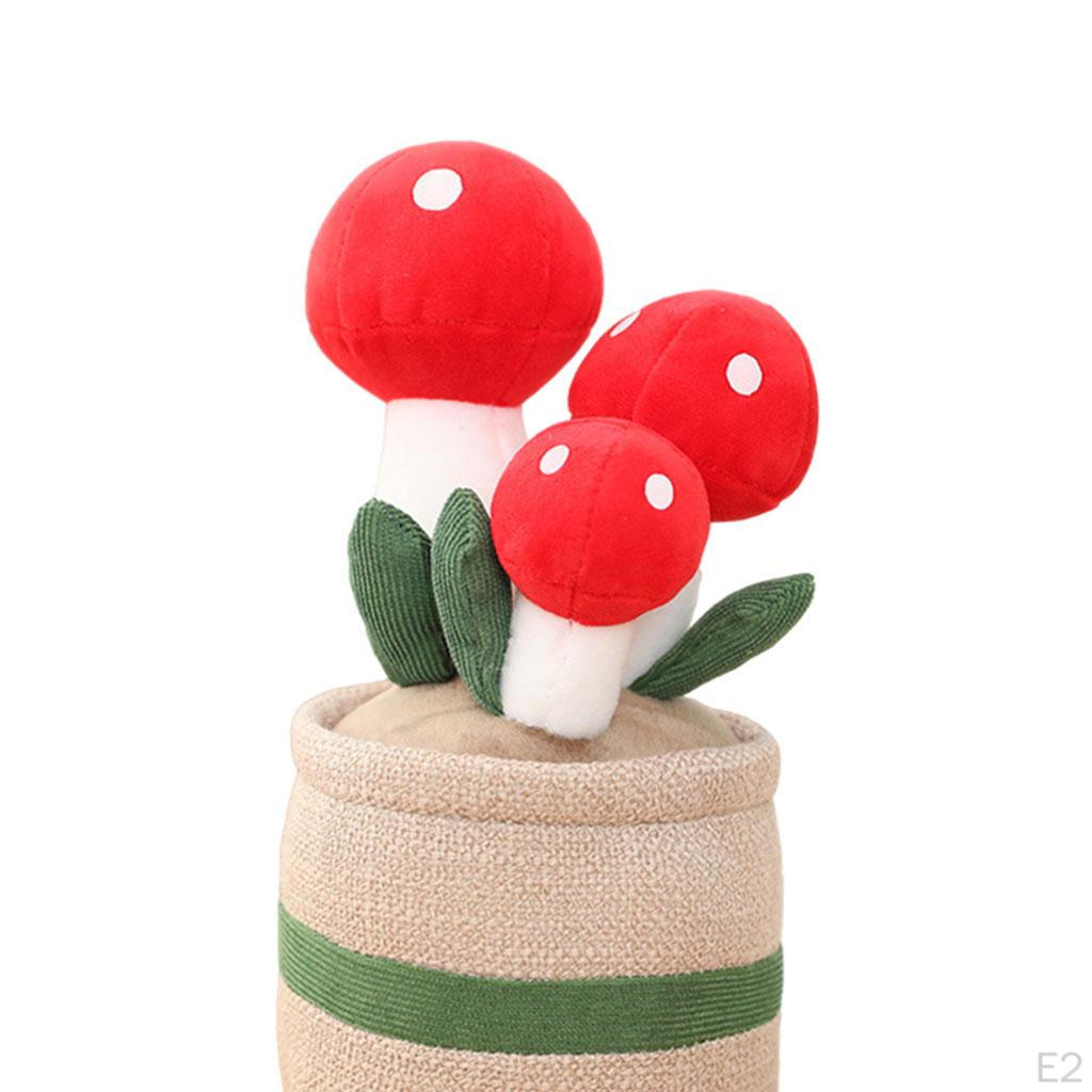 Cute Potted Plants Plush Toys, Lovely Stuffed Doll, Car office and home Drcorative Small Gadget for