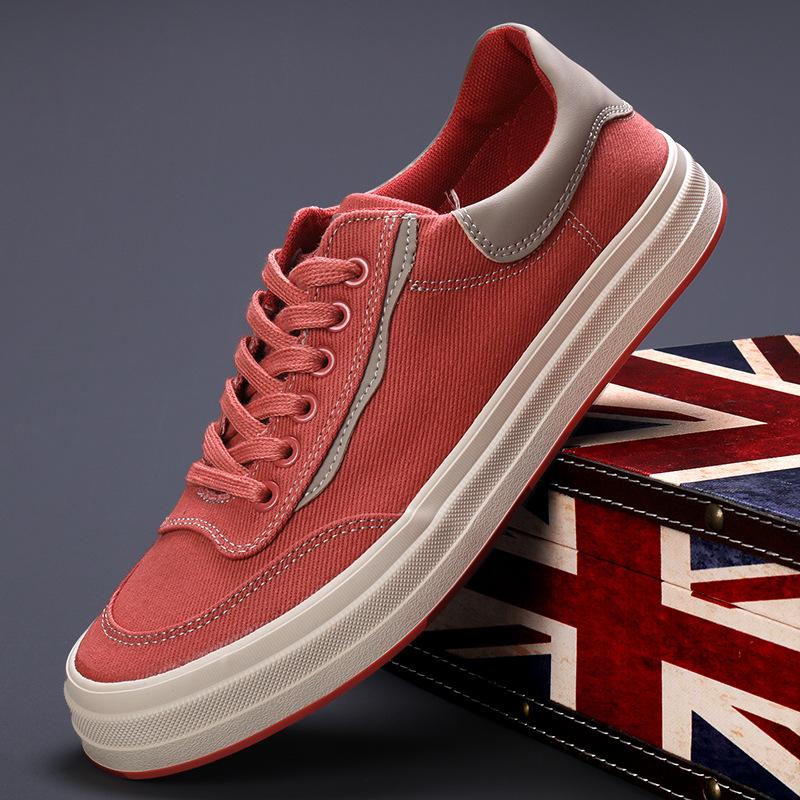 New Spring Mens Shoes Korean Style Versatile Trendy Casual Mens Canvas Shoes Comfortable and Breathable Niche Cloth Shoes for Men
