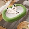 Cat Scratcher Lounge Furniture Protection Pet Supplies Pet Bed Frog Design Cat Scratching Board for Indoor Cats Grinding Claw