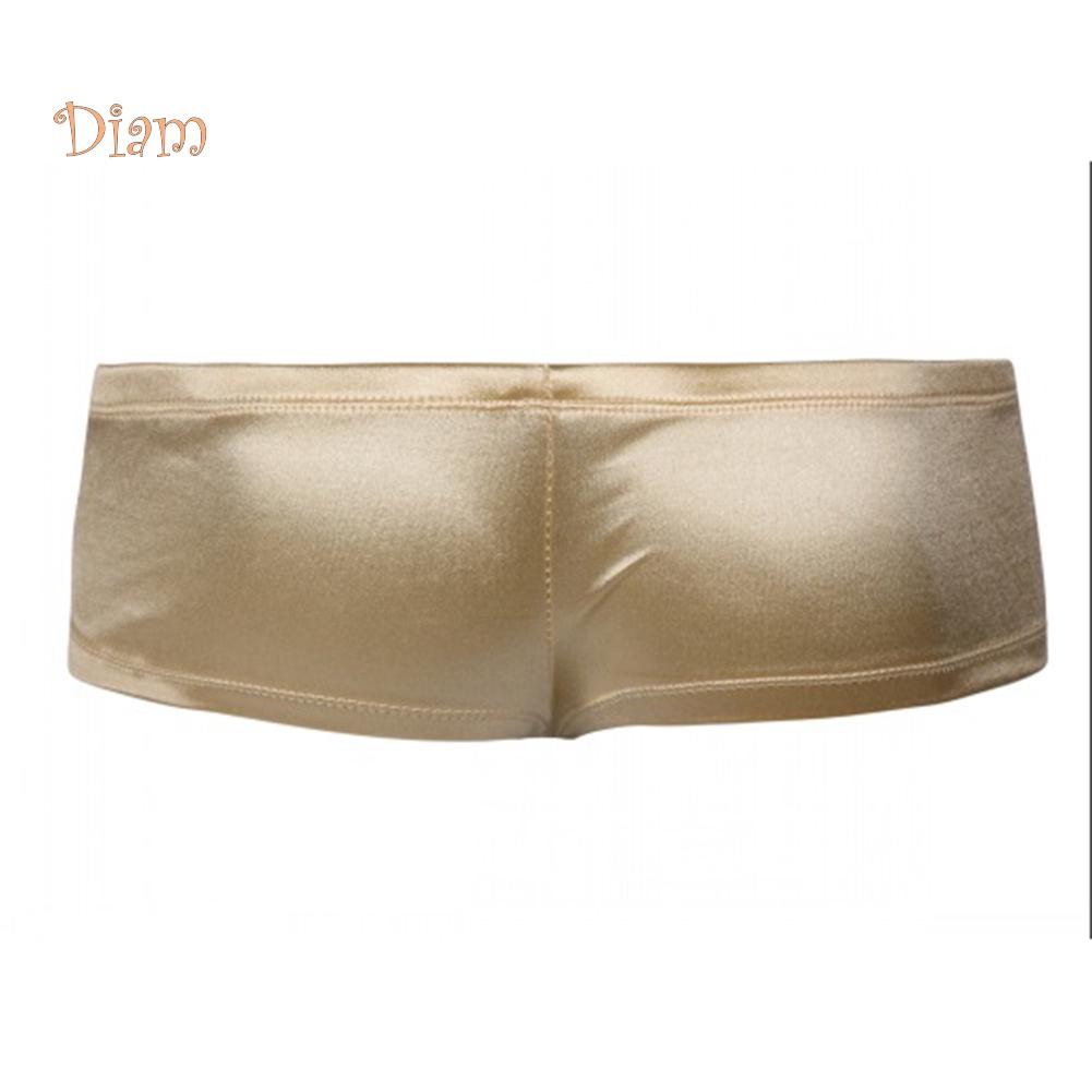 VANA MEN'S WEAR tinta unita vita bassa sexy U convesso sacchetto rigonfio T-Back perizoma slip intimo