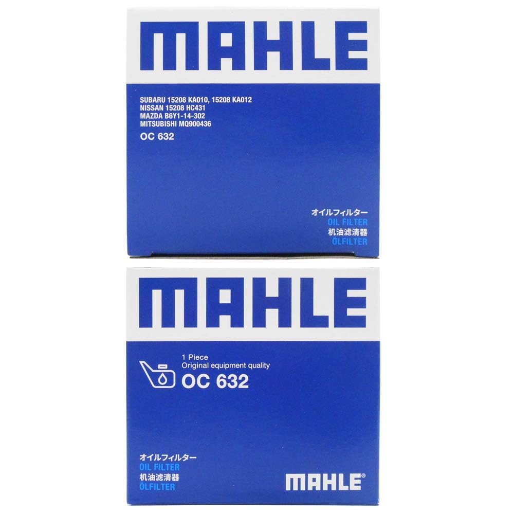 [Set of 5] MAHLE Filter Element Subaru Mazda Mitsubishi Nissan R1 R2