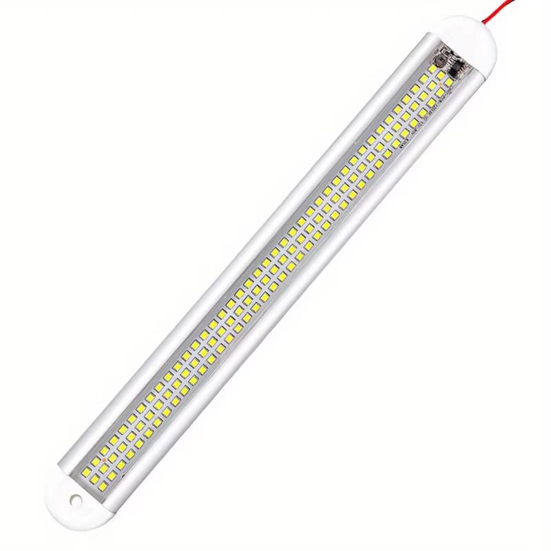 1PC/2PCS/4PCS High Brightness vehicle Interior Light with Switch 12V-80V Universal Reading Lamp For RV Box Truck Camper Van Boat 1PC