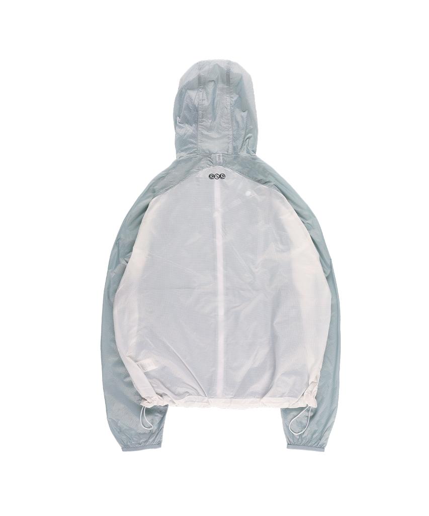 Thewarld Opark Ripstop Packable Windbreaker (Ice Grey)