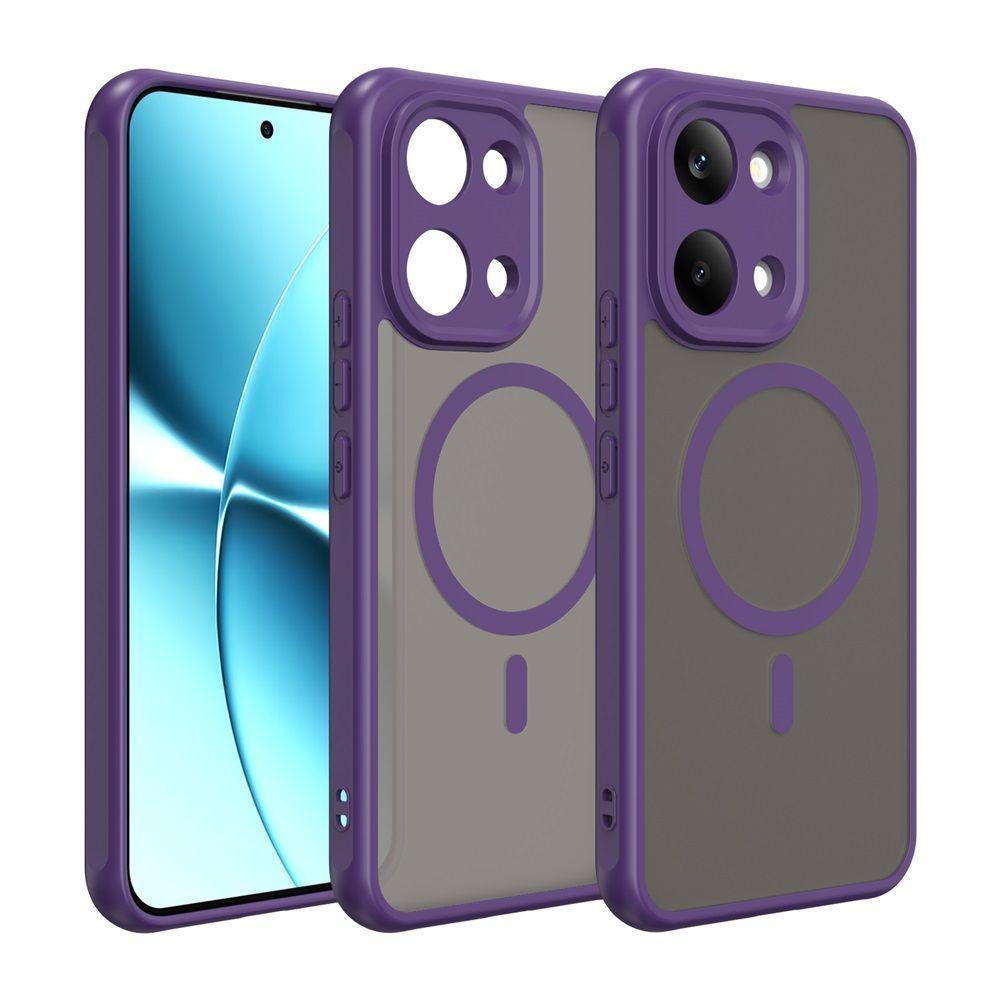 For Magsafe Magnetic Protective Case For POCO X8 Pro Max Simple Matte TPU Acrylic Anti Fall Phone Cover For POCO X8Pro Max Shell
