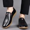 FashionDesigner New Male Loafers Spring Autumn Non-slip Breathable Slip-on Man Shoes Lightweight Men's Casual Leather Shoes