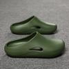 Breathable Men Slippers WaterProof Anti Skid Chef Shoe Slip on Casual Home Slippers Lightweight Beach Sandals Male Garden Clogs