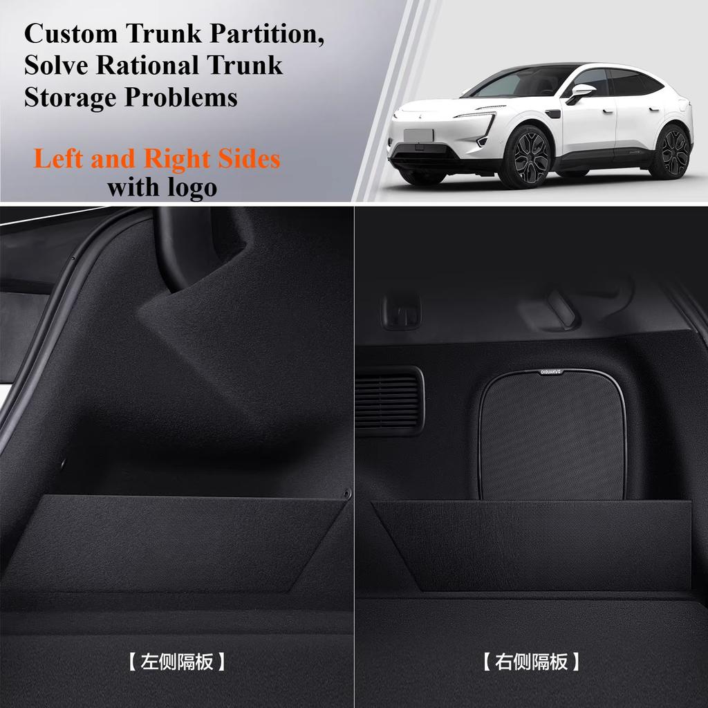 For Avatr 11 2022-2026 Trunk Baffle Car Interior Modification Accessories Decorative Supplies Trunk Storage Box Storage Box