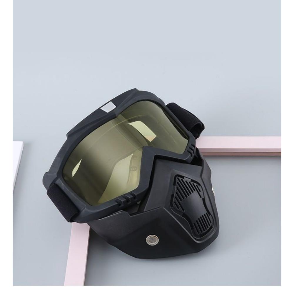 Anti-fog High Definition Electric Welding Eye Mask Mask Construction Site Welding Anti-dust Splash Full Face Goggles Removable