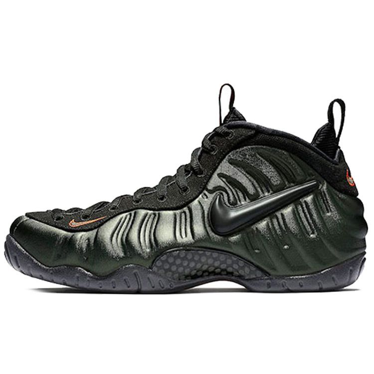 

Nike Кроссовки Air Foamposite Pro Sequoia Unisex Black Black-Team-Orange 624041-304