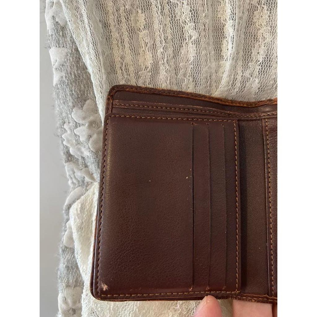 Used CELINE Macadam pattern tri-fold wallet
