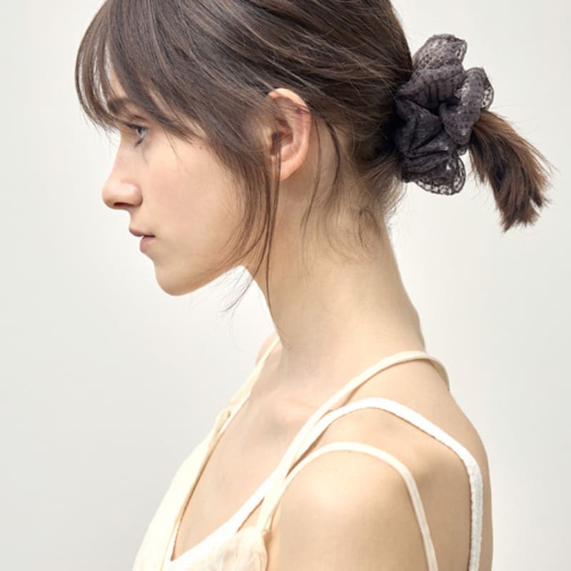 THE YNE SCRUNCHIE BAND_2color