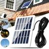 Portable Solar Panel Charger High Efficiency Output Long Usb Cable For Camping Hiking Emergency Use
